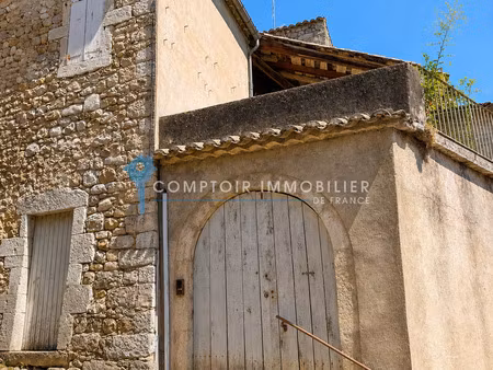maison de village de caractère à labeaume 103 m2 habitable