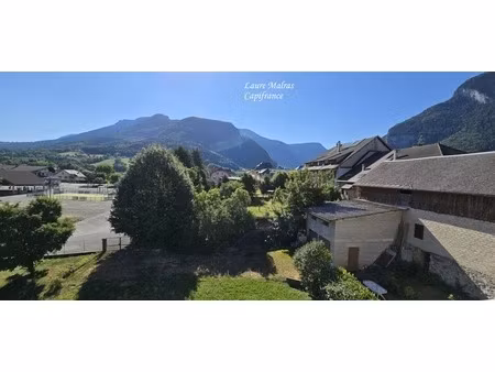 appartement à vendre 2 pièces avec cave et garage à filliere (74)