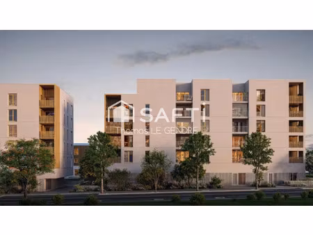 vente appartement 3 pièces 59 m² saint-herblain (44800)