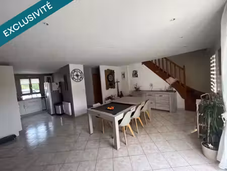 vente maison 6 pièces 129 m² la neuville-roy (60190)