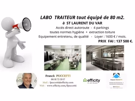 fonds de commerce - 80 m²