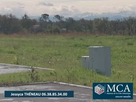 terrain à bâtir à gamarde-les-bains (40380)