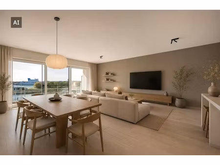 appartement te koop in zeebrugge met 2 slaapkamers