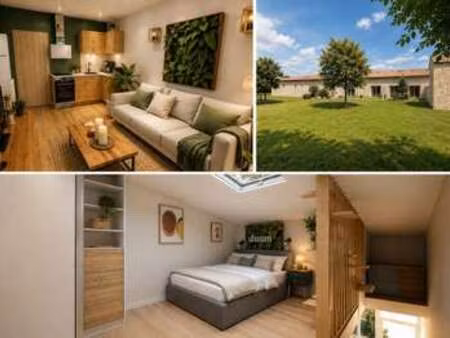 location appartement 2 pièces meublé à fours (33390) : à louer 2 pièces meublé / 35m² four