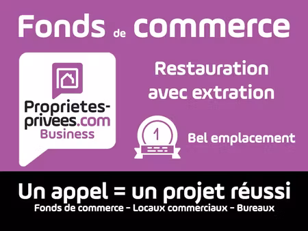 75011 paris : restaurant 95 m² - grosse extraction - 40 couverts - secteur le marais / fol