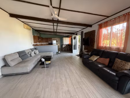 a louer maison t4 vue mer jacuzzi à l'étang salé les hauts.
