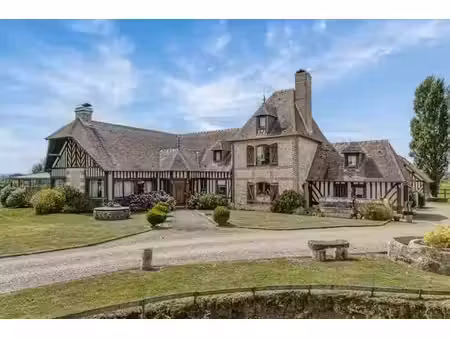 vente manoir 6 pièces 260 m² à cambremer (14340)  1 927 000 €