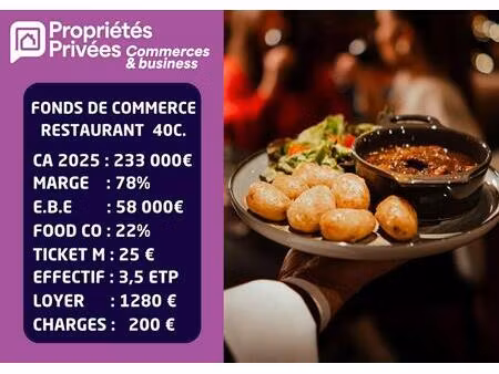 restaurant traditionnel - hypercentre - berck-sur-mer