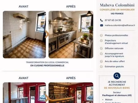 immeuble à vendre