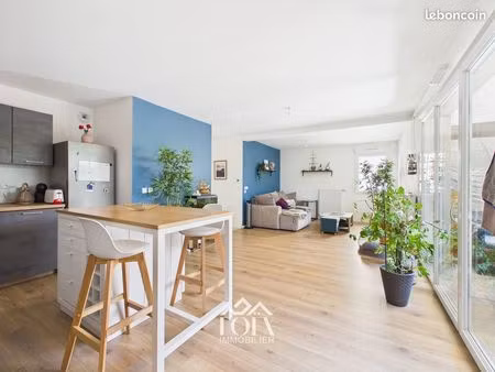 superbe t3 aux volumes généreux avec jardin