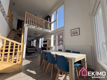 duplex 5 pièces 96 m²