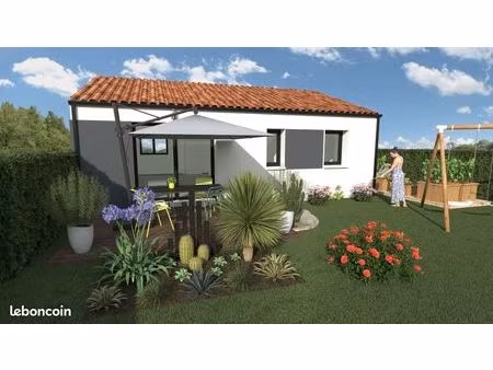 maison 60.29 m² avec terrain à villeneuve-en-retz (44)