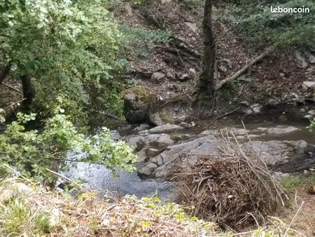 terrain accès rivière luceram