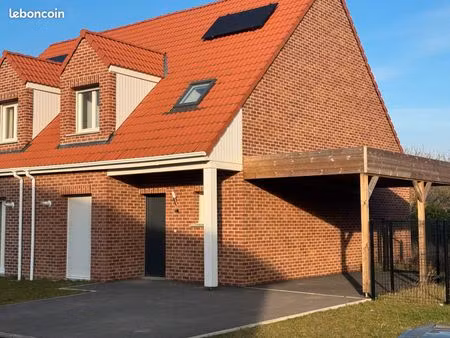 maison neuve 82 m² 3 chambres à louer