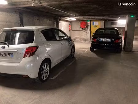 vente place de parking louée