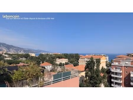 appartement 3 pièces 85 m2 menton 06500 quartier hôpital / eglise russe