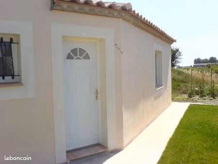 bouzigues location meublée studio indépendant dans villa