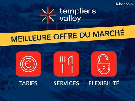 templiers valley - bureaux neufs à louer à sophia antipolis