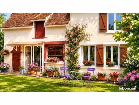 exclusivité - maison de campagne avec jardin  puits et charme authentique à dunet (36) df-
