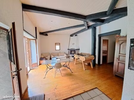 saint-michel-les-portes – maison de village de 180 m² avec jardin – 225 000