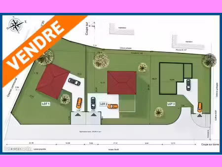 terrain 759 m² saint romain de jalionas