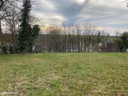 terrain à bâtir 1000 m² au calme - limeray - 10 min d'amboise