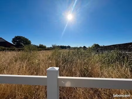 terrain 1 300 m² marcilly sur vienne