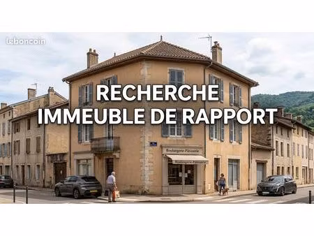 recherche immeuble de rapport – st-marcellin et alentour