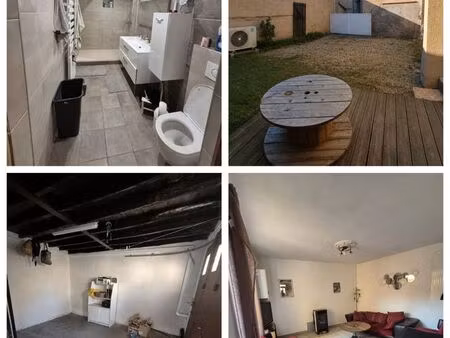 maison de ville 130m2 avec extérieur et garage