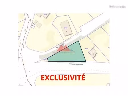 terrain 1165 m² saint-laurent-en-grandvaux