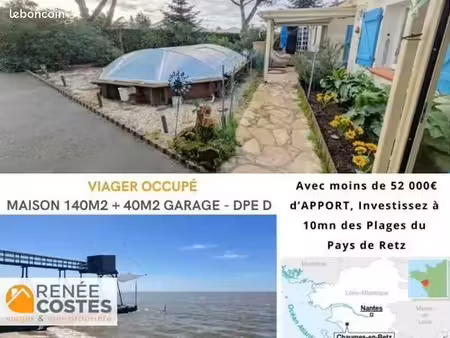 maison en viager 6 pièces 140 m²