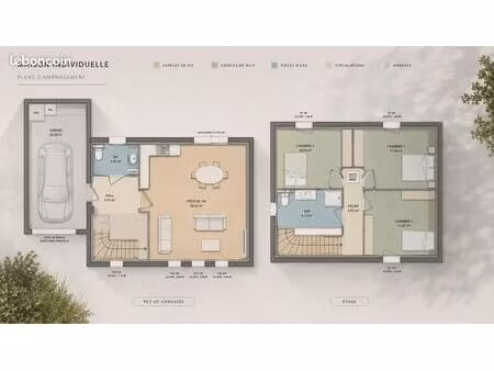 maison 90 m² la bouexiere