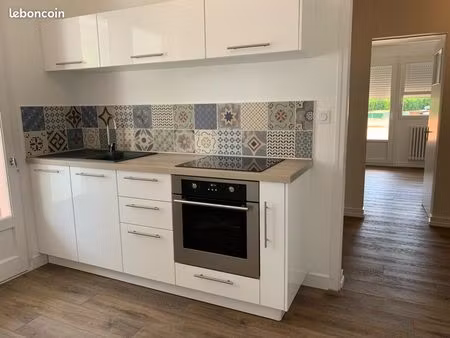 appartement f2 lumineux 50m2 à dole