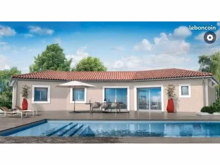 villa neuve à canet entre montpellier et beziers 34800