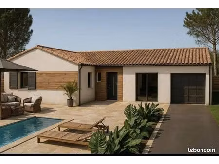 grosse opportunité villa neuve à fontes sans vis à vis
