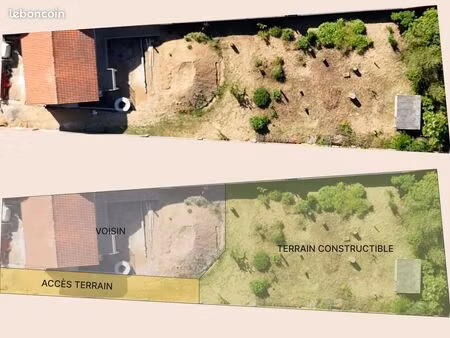 terrain à bâtir 548 m² – centre de clisson et gare ter à 10mn pied