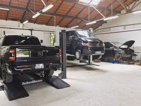 vente atelier mécanique et carrosserie complet