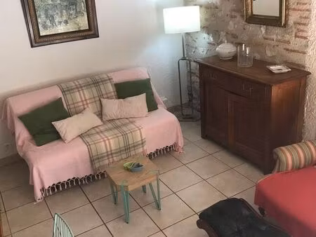 maison meublée  jardin   charges inclus