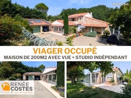 propriété en viager 8 pièces 200 m²