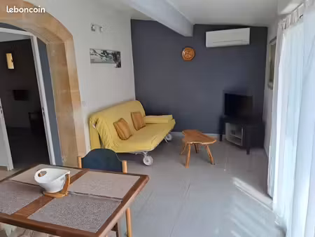 appartement t2 a 4km du village