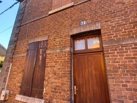 piennes – maison t4 de 66 m² à rénover – terrain de 615 m²