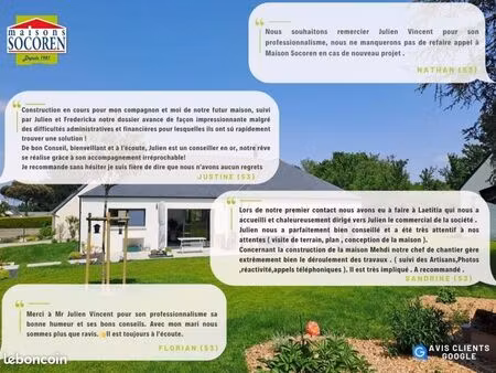 terrain 459 m² ahuille