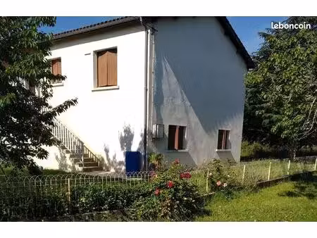 particulier vend maison mitoyenne sur un côté