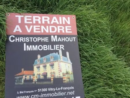 terrain 2002 m² vitry-le-françois