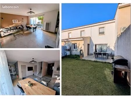 maison t4 meublée de 85 m² – garage  jardin  climatisation – quartier calme
