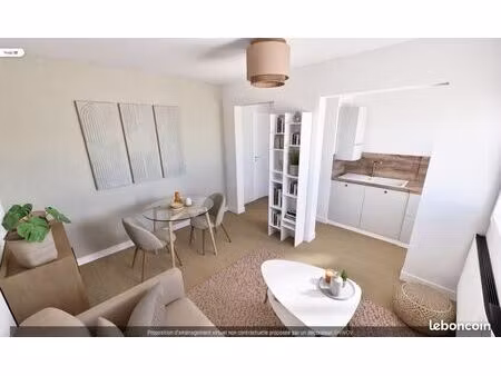 appartement 2 pièces 45 m²