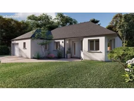 projet de construction d'une maison 93.17 m² avec terrain à la roche-blanche (44)