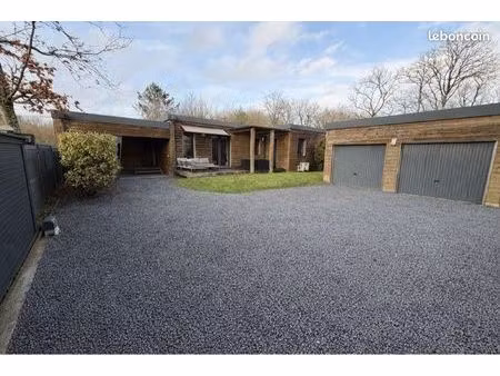 maison plain pied ossature bois chaleureuse et économe