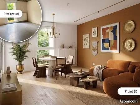 appartement 77 m² fameck