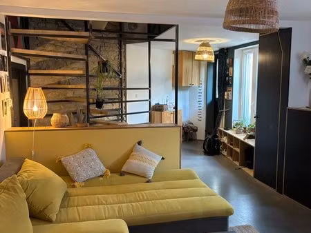 maison de caractère entièrement rénovée – faubourg des 3 maisons  au bord du canal